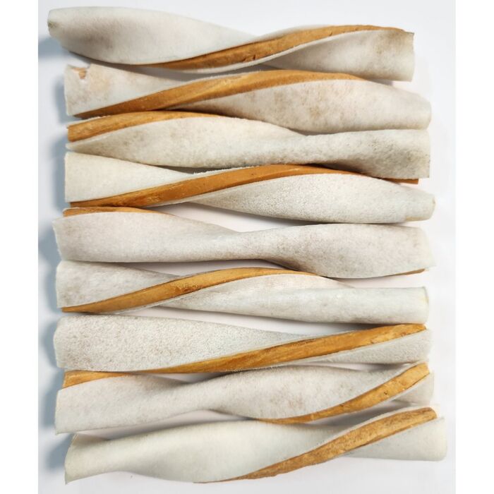 עצם מסולסלת עור עם בטטה וברווז 1 ק"ג