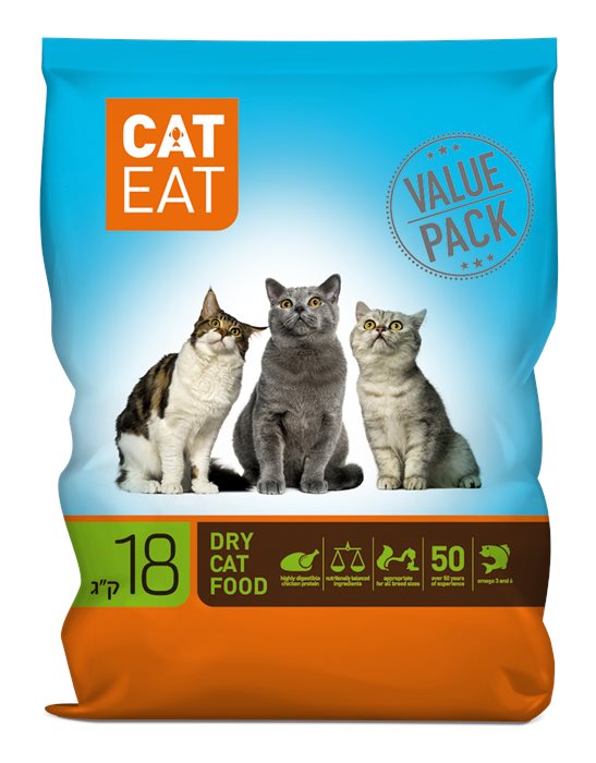 cat-eat-מזון לחתולי רחוב