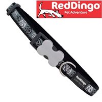 רד דינגו קולר לכלב XS שחור עקבות