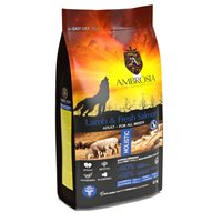 אמברוסיה מזון לכלב בוגר כבש וסלמון 12 ק"ג