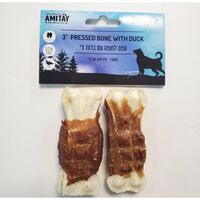 עצם לחוצה מצופה ברווז קטן 2 יח