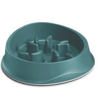 קערה להאכלה איטית ירוק גדולה