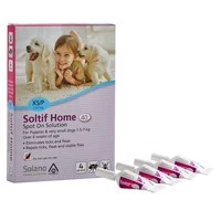 סולאנו אמפולות לכלב הום XS/P עד 7 ק"ג