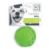 צעצוע לכלב כדור גומי צפצפני ירוק