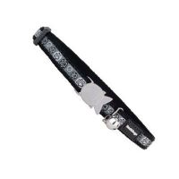 קולר לחתול שחור עקבות