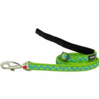 רצועה לכלב XS ירוק כוכבים